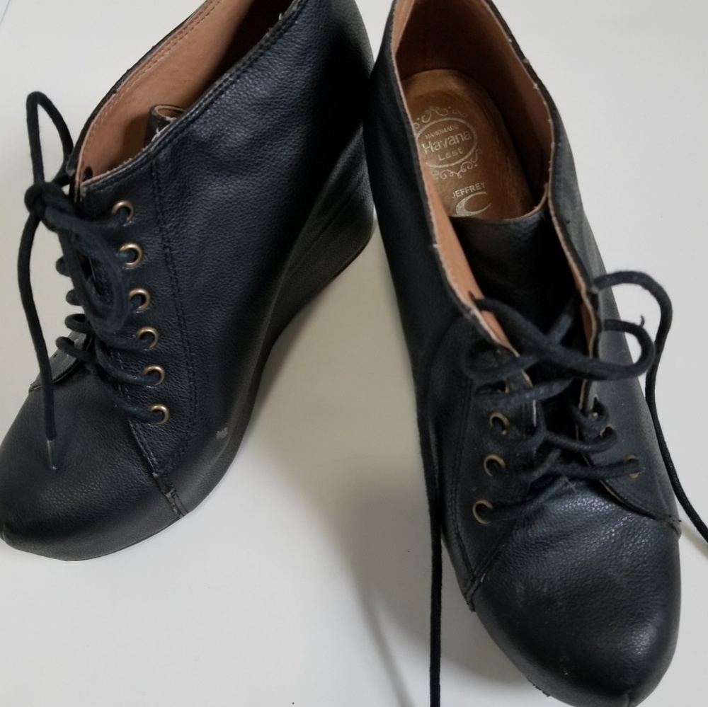 Handmade Havana Last Platform Booties